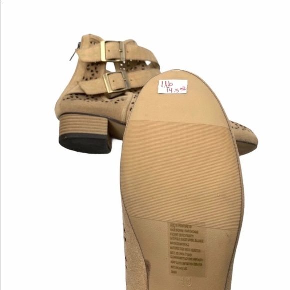 Mark New Laser Cut Out Ankle Boots SZ 10 - Picture 7 of 14